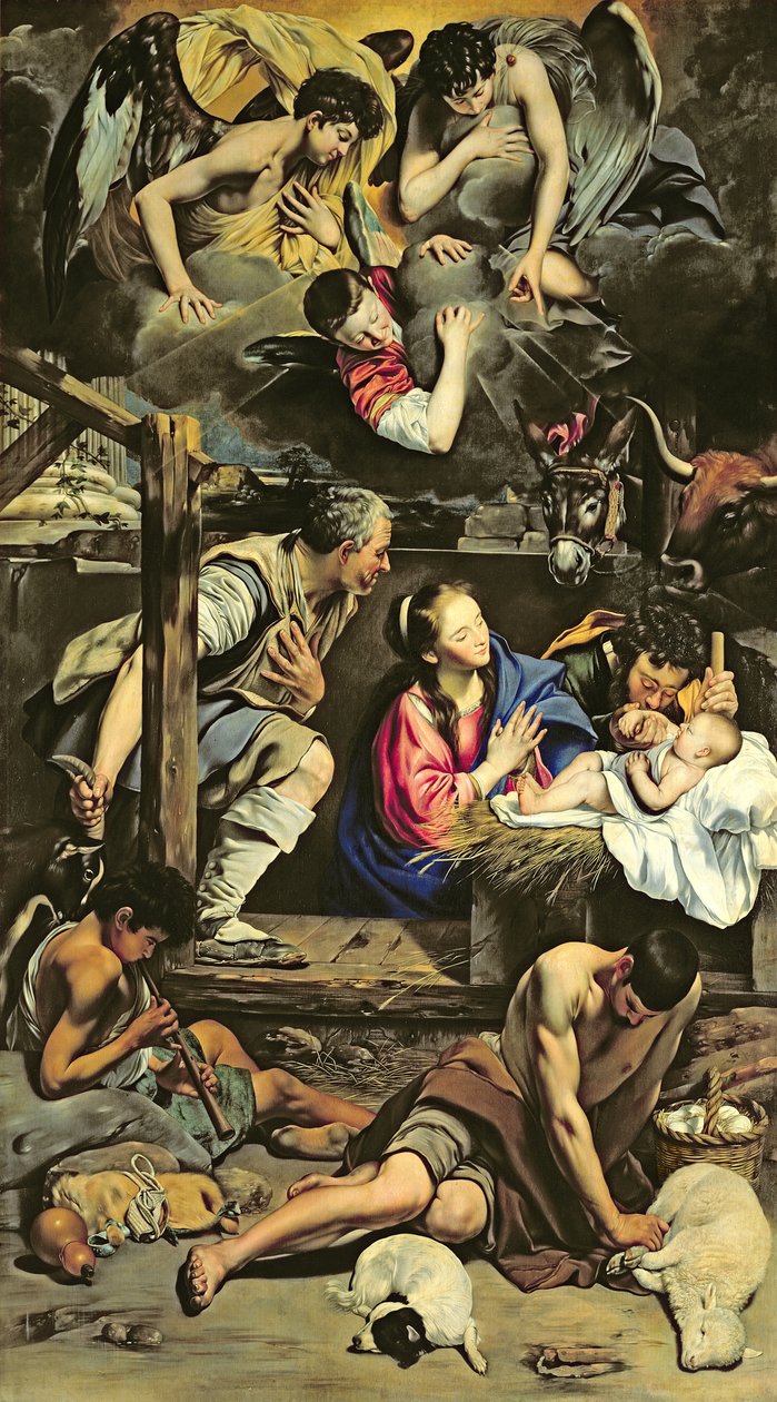 Klanění pastýřů, 1612 od Juan Bautista Maíno