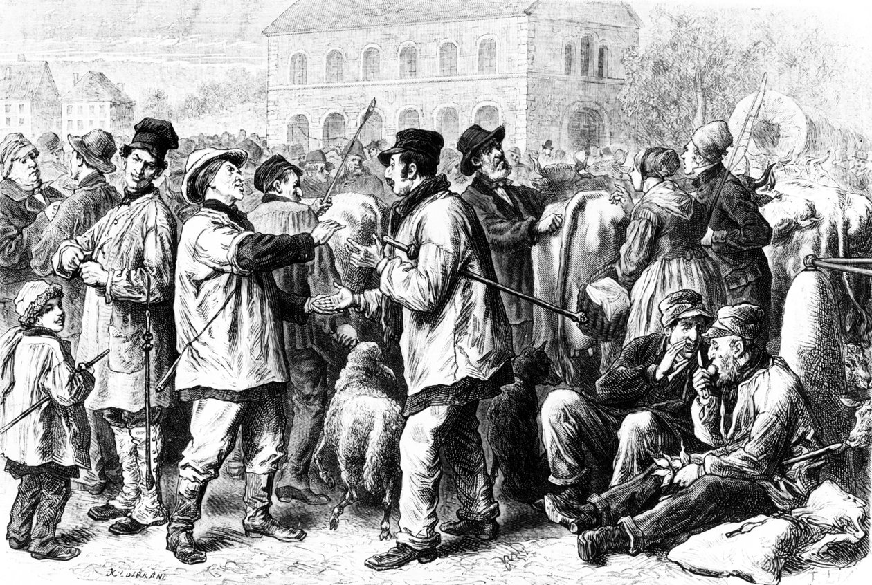 Židé ze Sundgau, konec 19. století od Frederic Theodore Lix