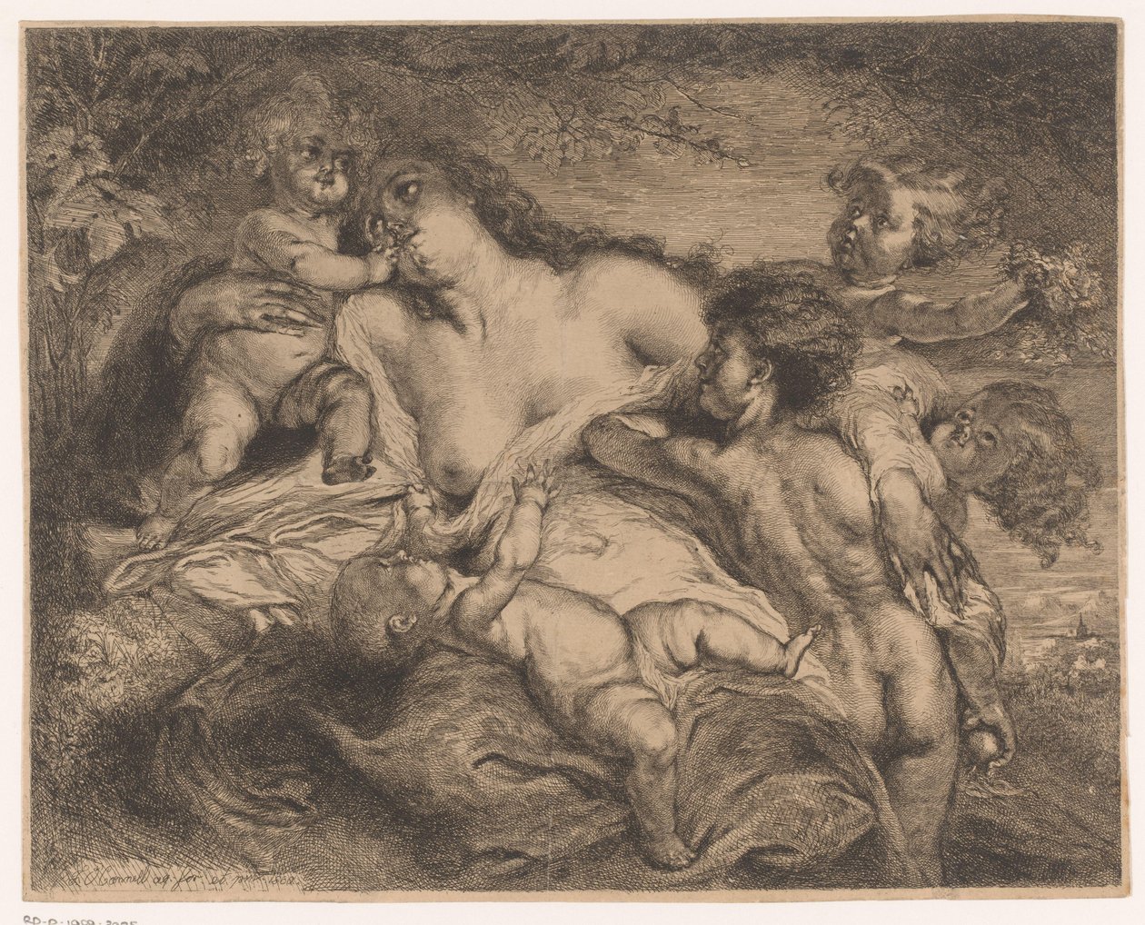Láska (Caritas) od Frédérique Émile Auguste O