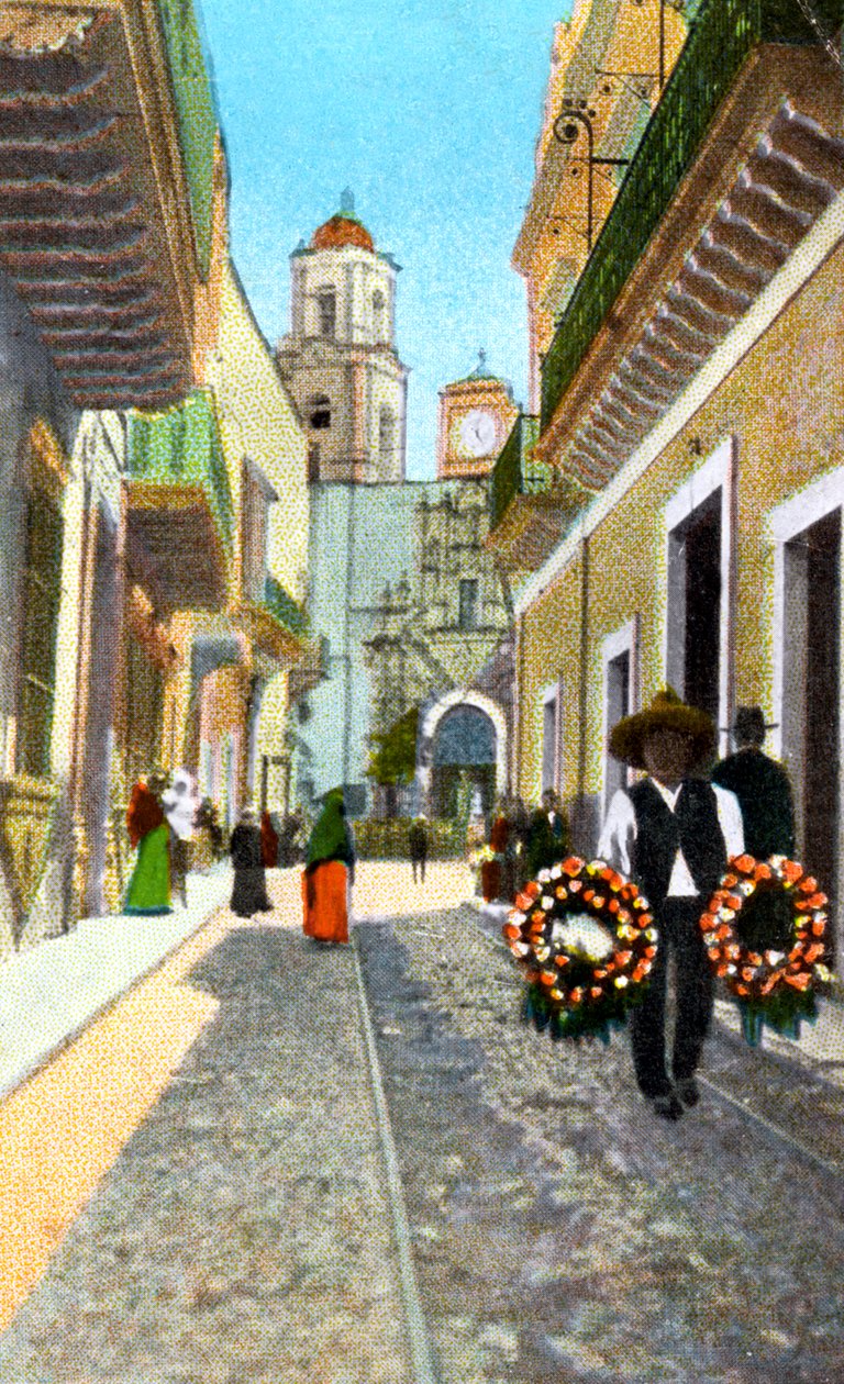 Guanajuato, Mexiko, 1910. od Fred Harvey
