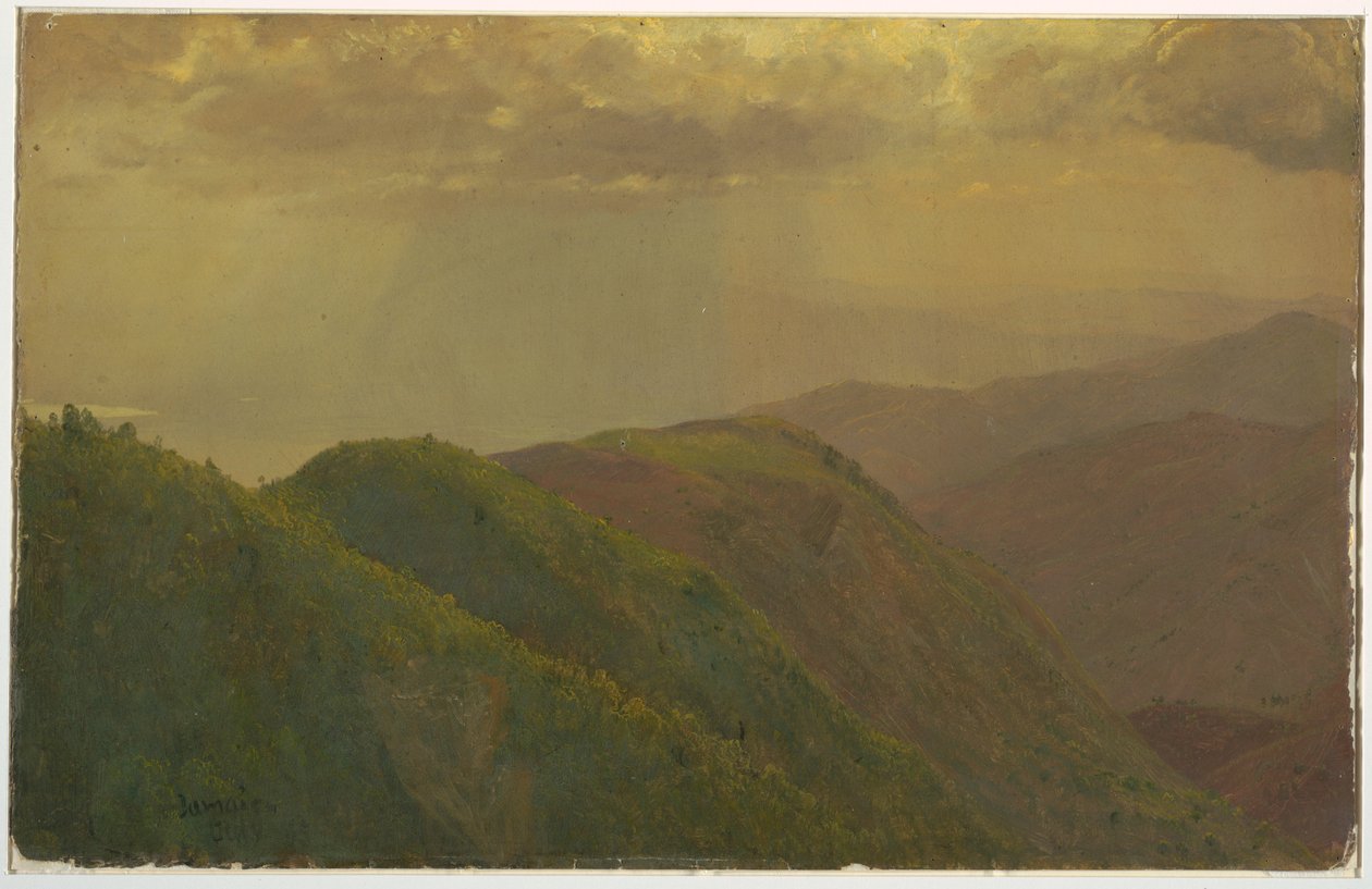 Krajina na Jamajce, Západní Indie od Frederic Edwin Church