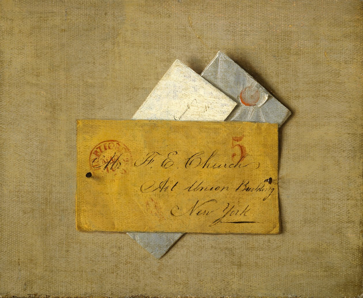 The Letter Revenge, před rokem 1892 od Frederic Edwin Church