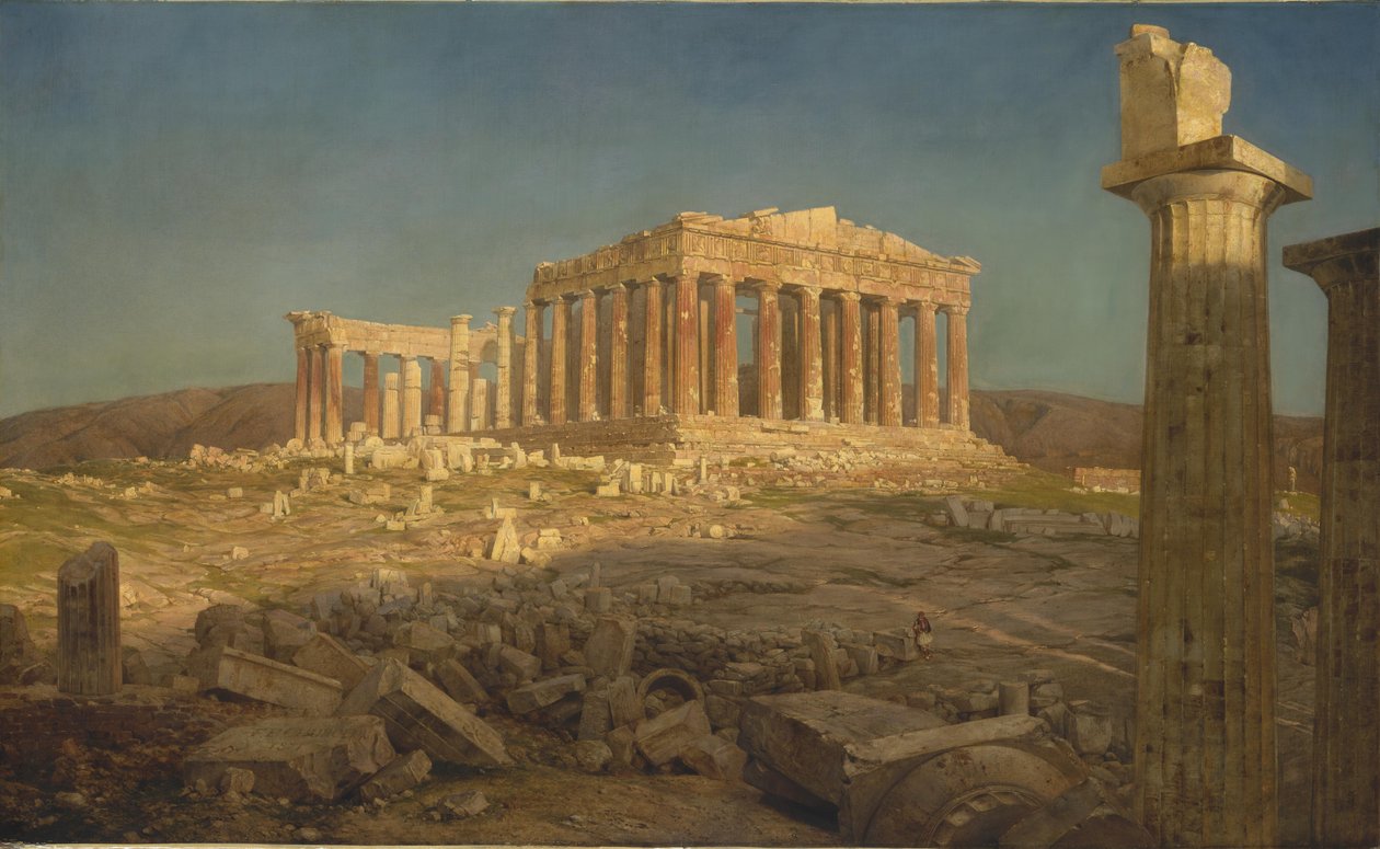Parthenon od Frederic Edwin Church
