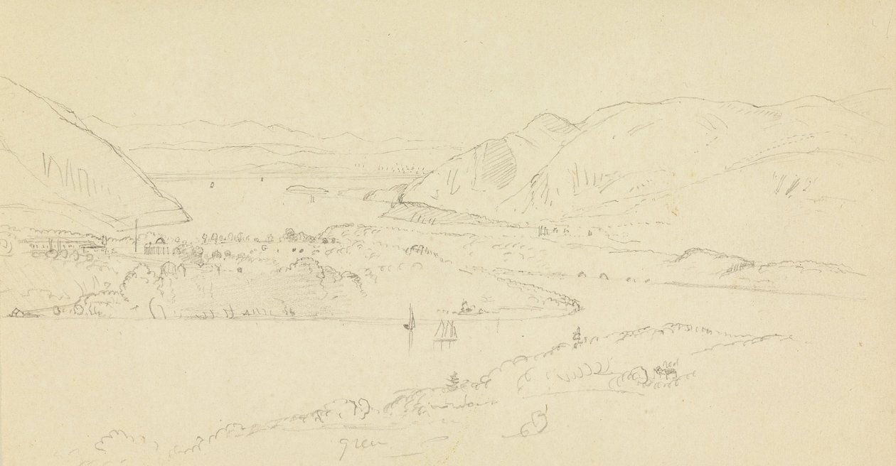 Pohled na West Point z Castle Rock od Frederic Edwin Church