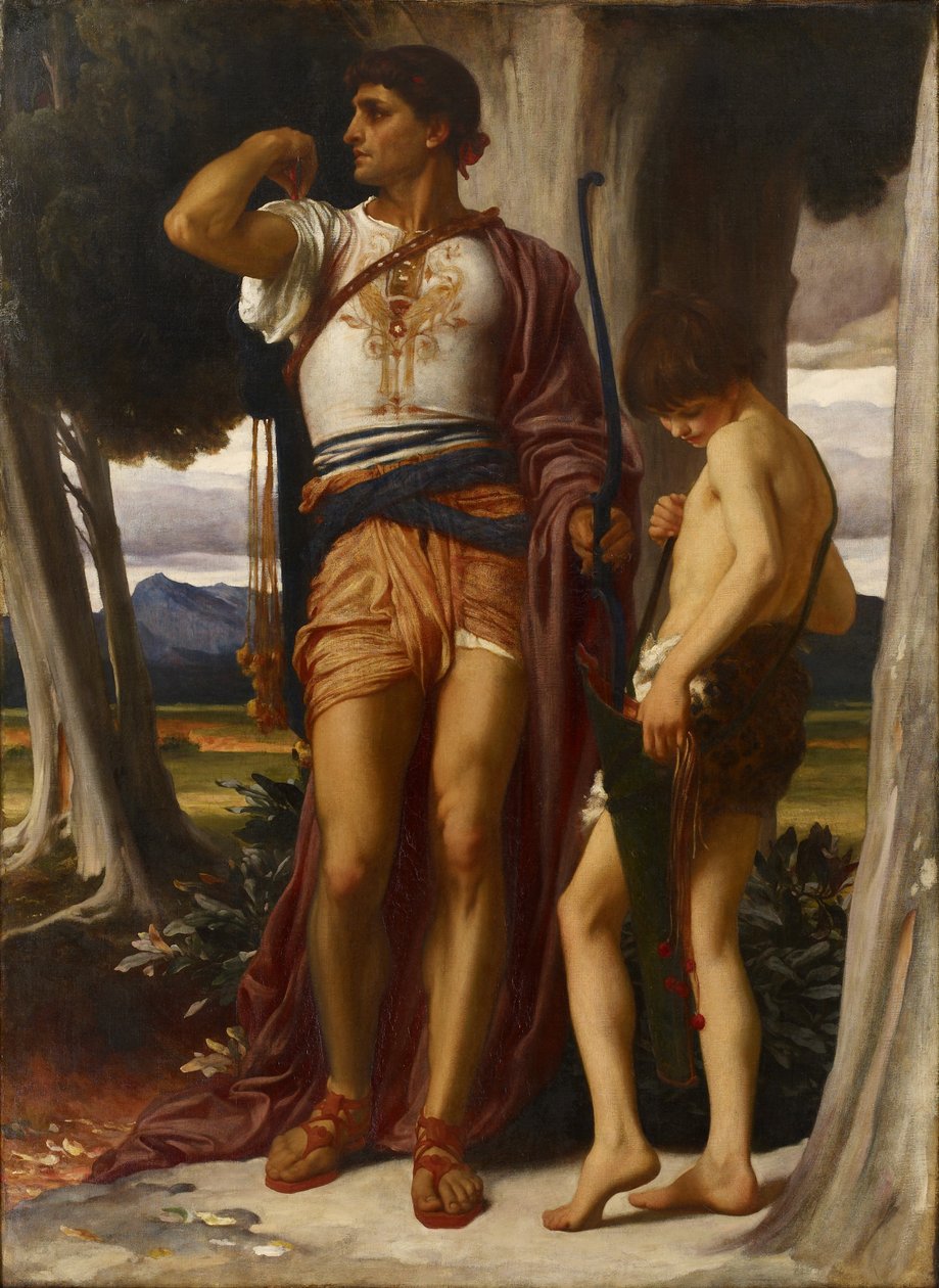Jonathanův žeton pro Davida, kolem roku 1868 od Frederic Leighton