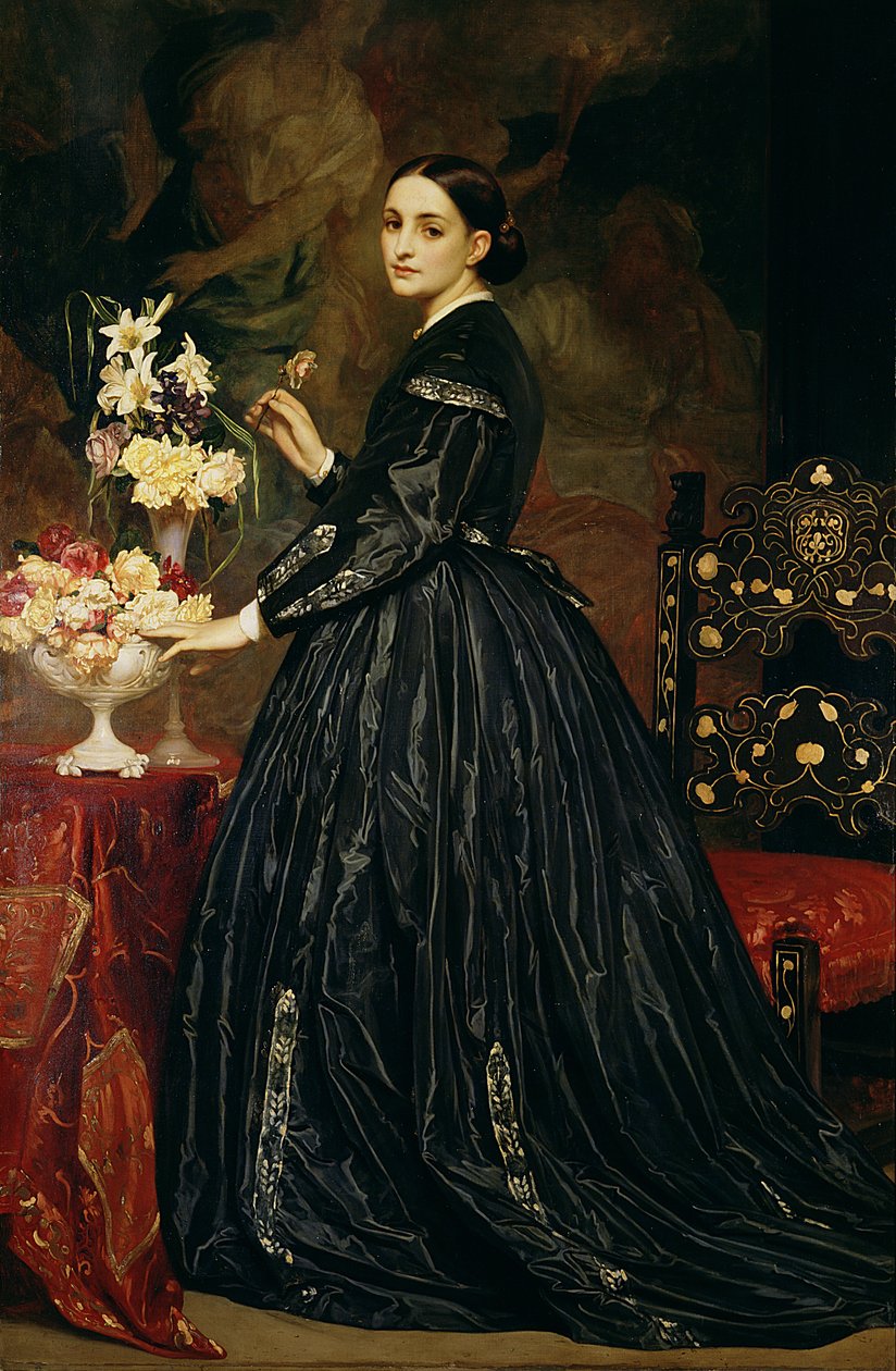 Paní James Guthrie, asi 1864-5 od Frederic Leighton