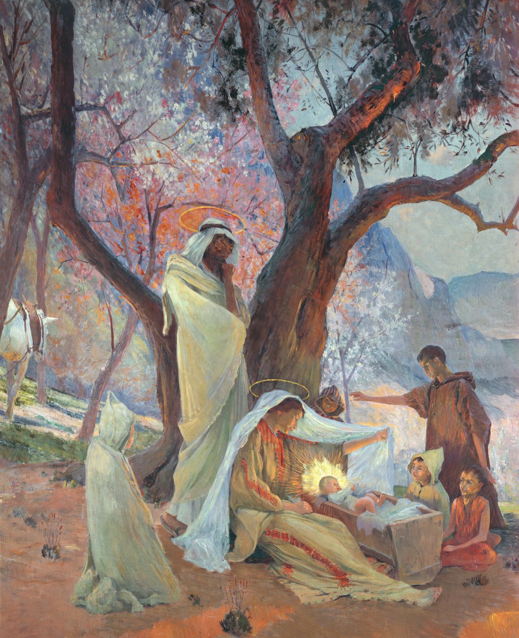 Narození Páně, 1917 od Frederic Montenard