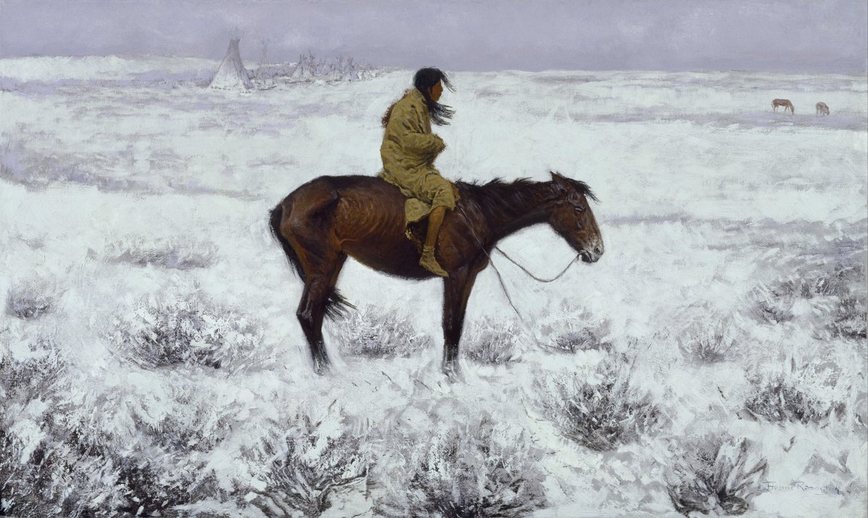 Stádový chlapec od Frederic Remington