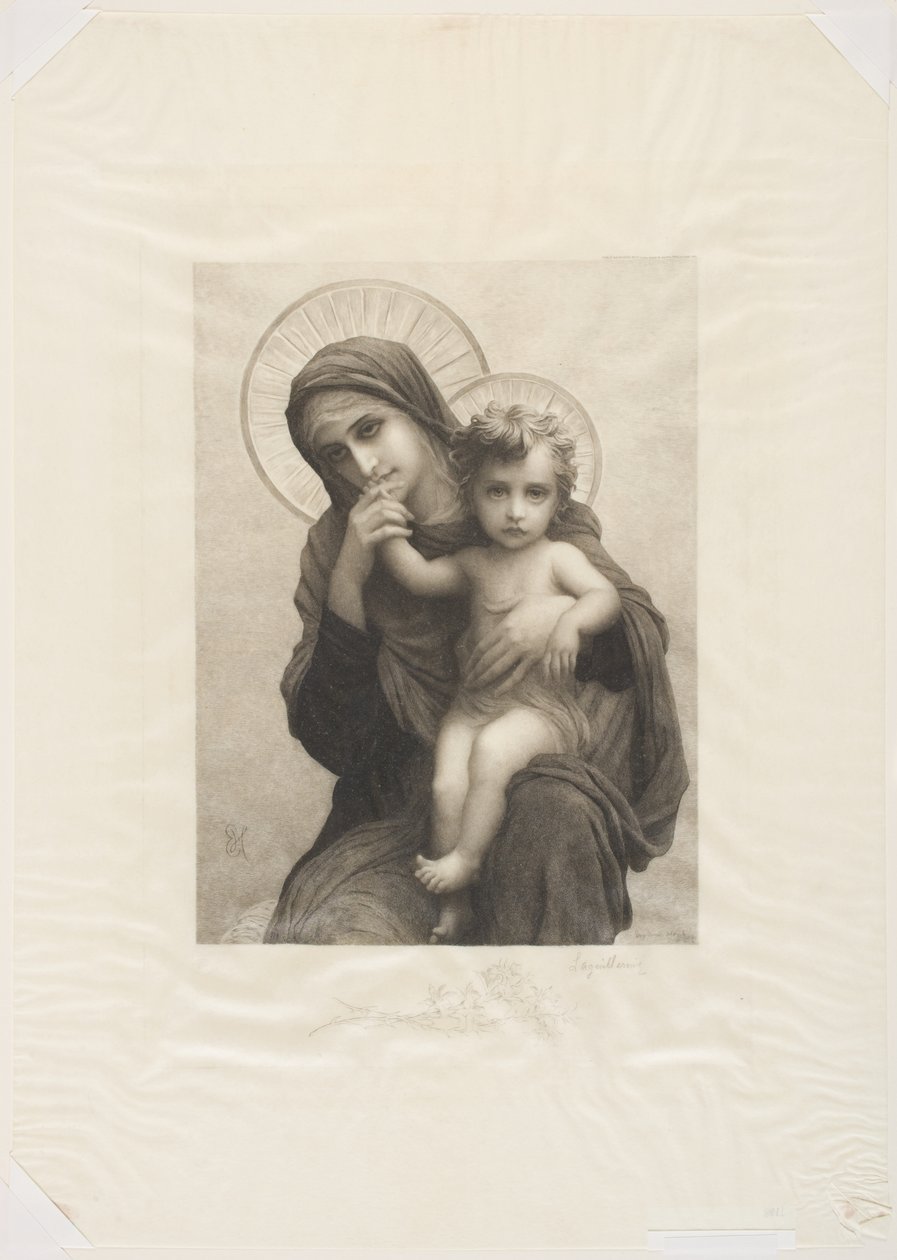 Madonna s dítětem od Frederic Auguste Laguillermie
