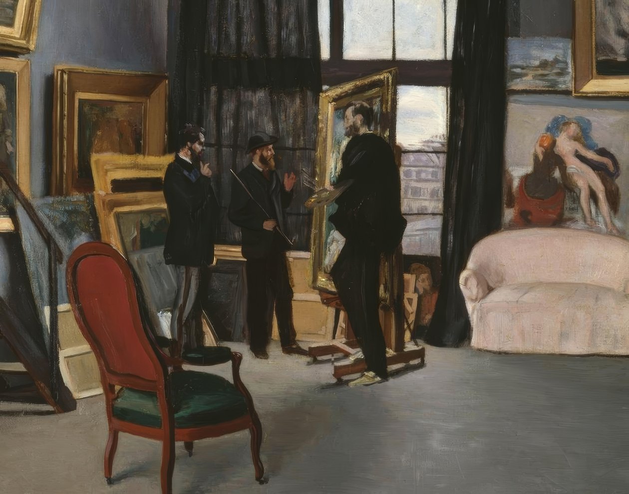 Workshop Bazille od Jean Frederic Bazille