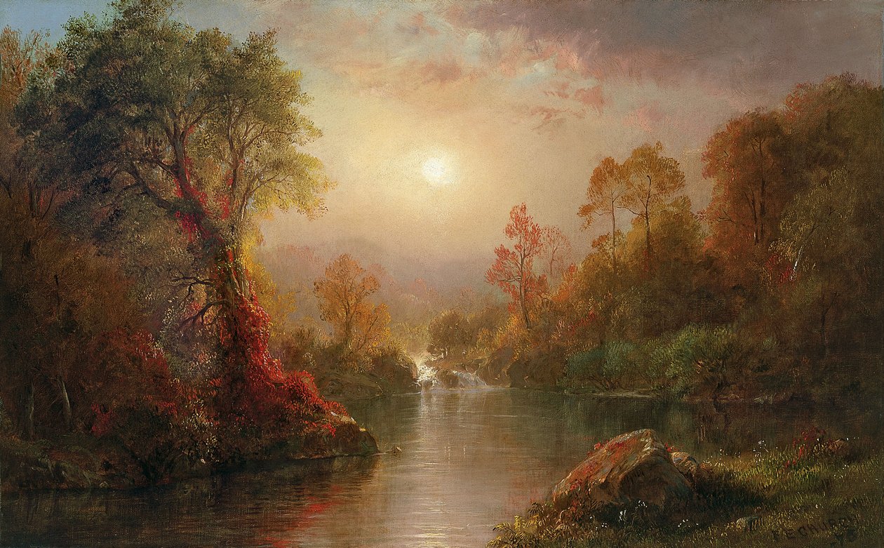 Podzim od Frederic Edwin Church
