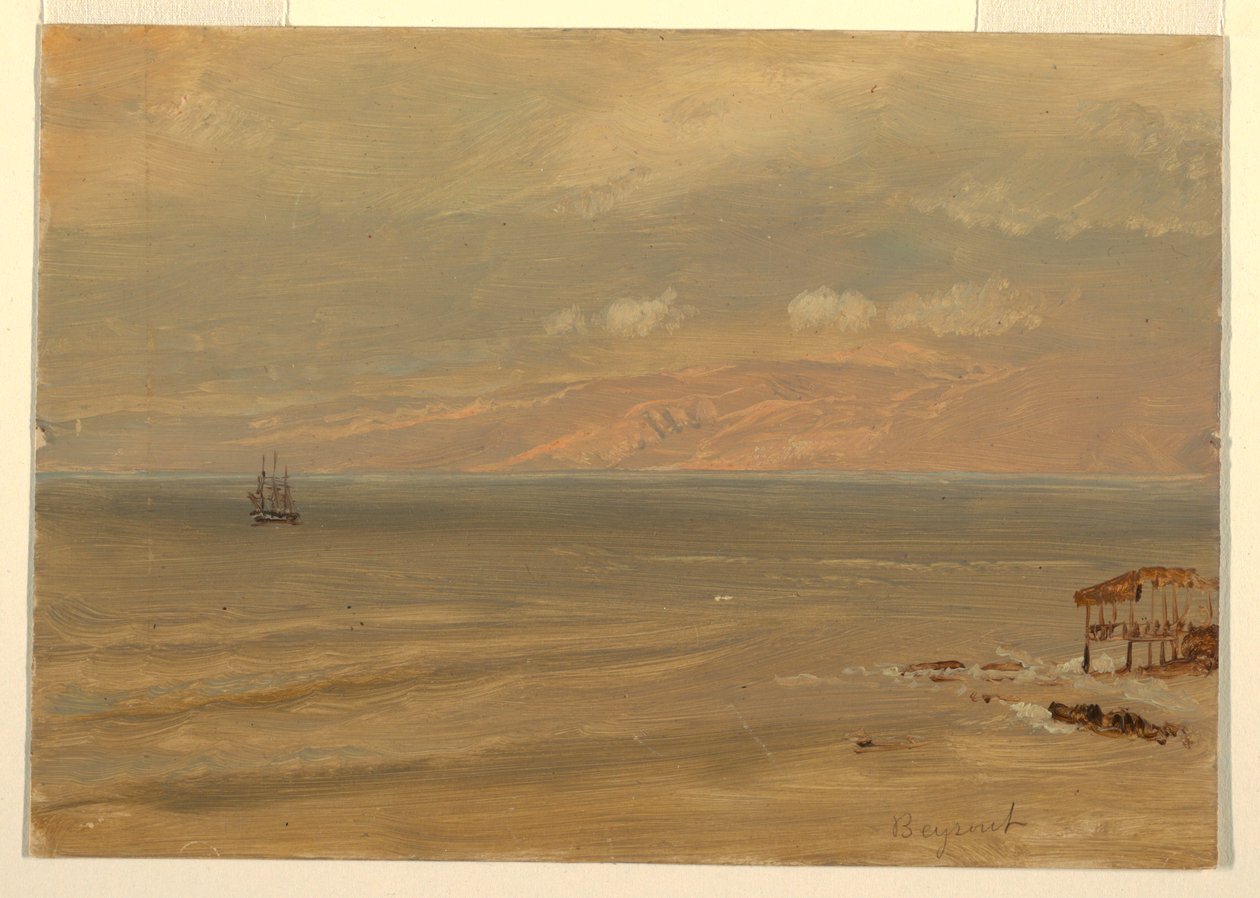 Bejrútský záliv od Frederic Edwin Church