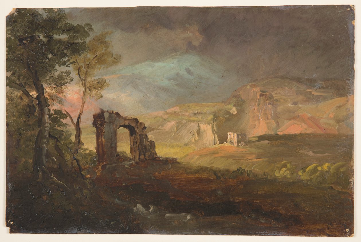 Campagna Fantasy od Frederic Edwin Church