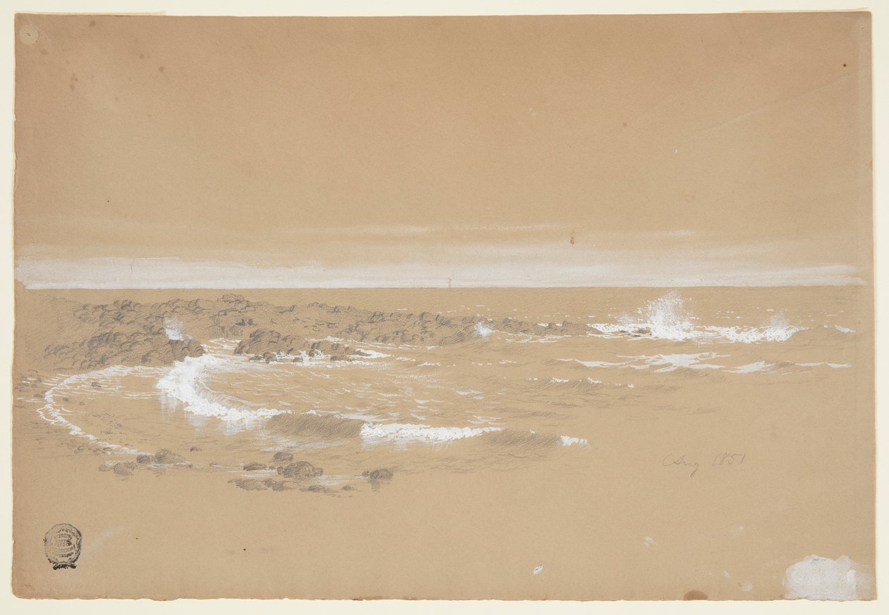 Pobřeží, Grand Manan, Kanada od Frederic Edwin Church