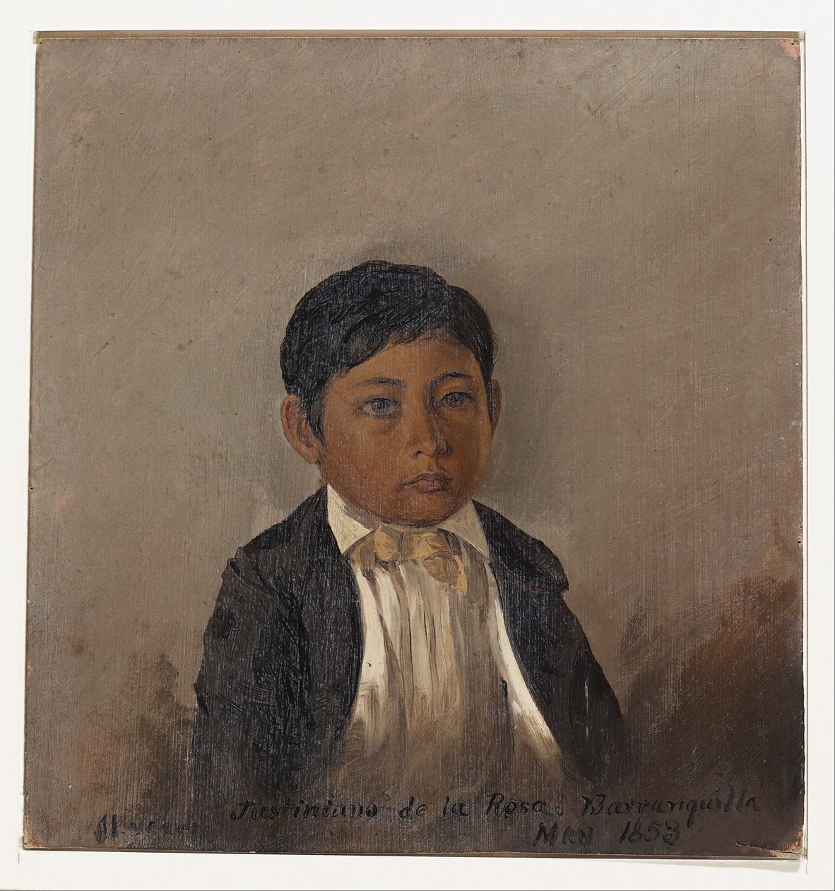 Kolumbie, Barranquilla, portrét chlapce od Frederic Edwin Church