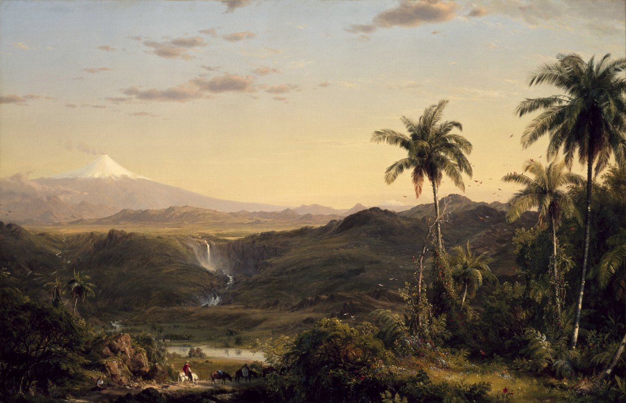 Cotopaxi, 1855 od Frederic Edwin Church