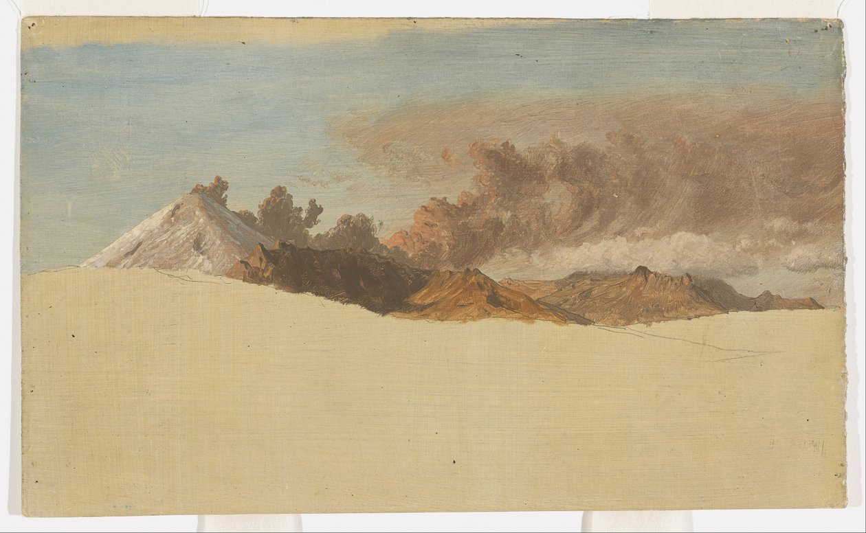 Cotopaxi z Ambata, Ekvádor od Frederic Edwin Church