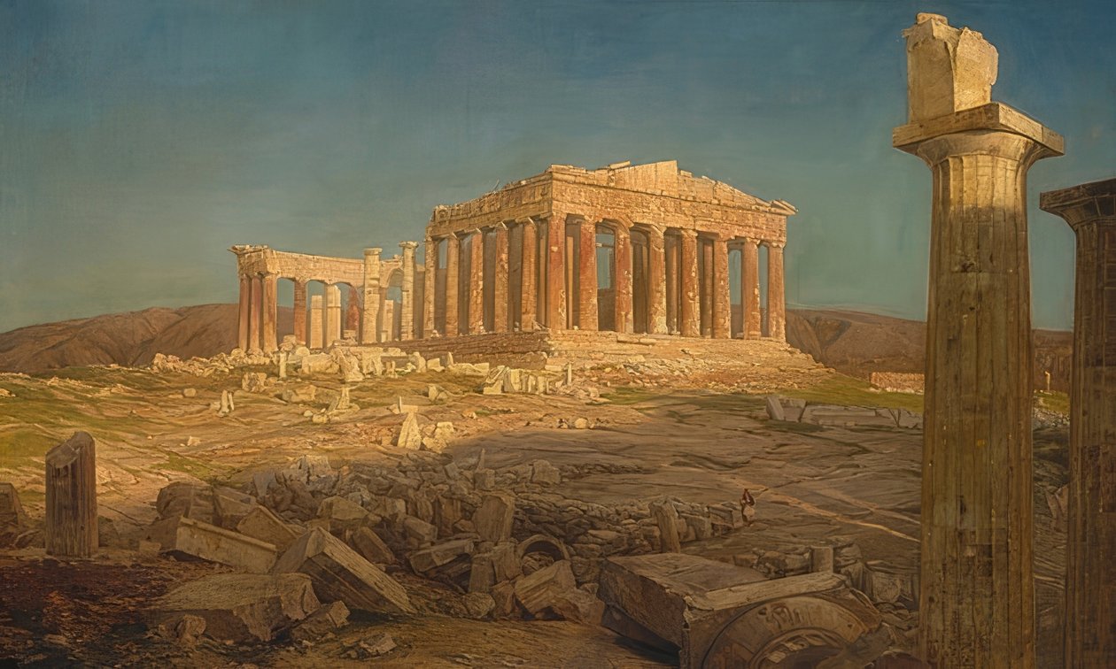 Δασ Παρθένων. 1871 od Frederic Edwin Church
