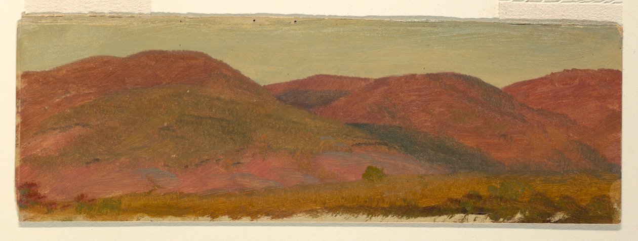 Kresba, Podzimní krajina, asi 1870 od Frederic Edwin Church