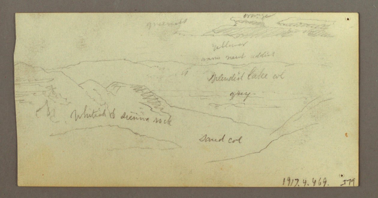 Kresba, studie velbloudů, 21.-22. února 1868 od Frederic Edwin Church