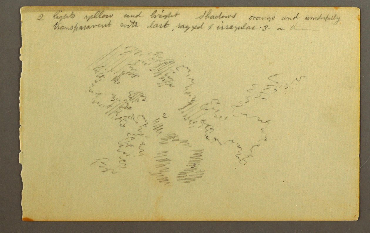 Kresba, Studie mraků, 1845 od Frederic Edwin Church