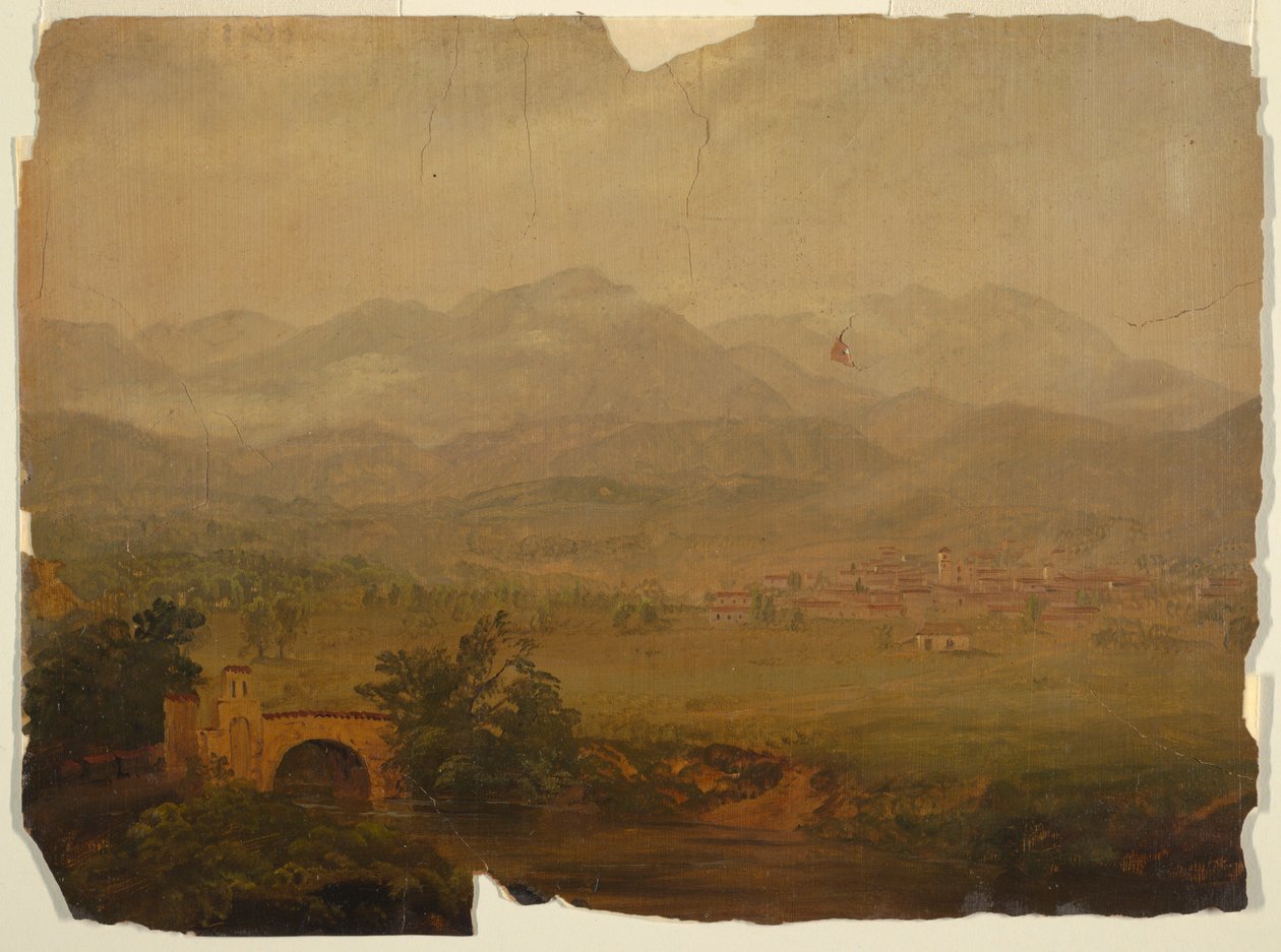 Kresba, Kolumbie nebo Ekvádor, 1853 od Frederic Edwin Church