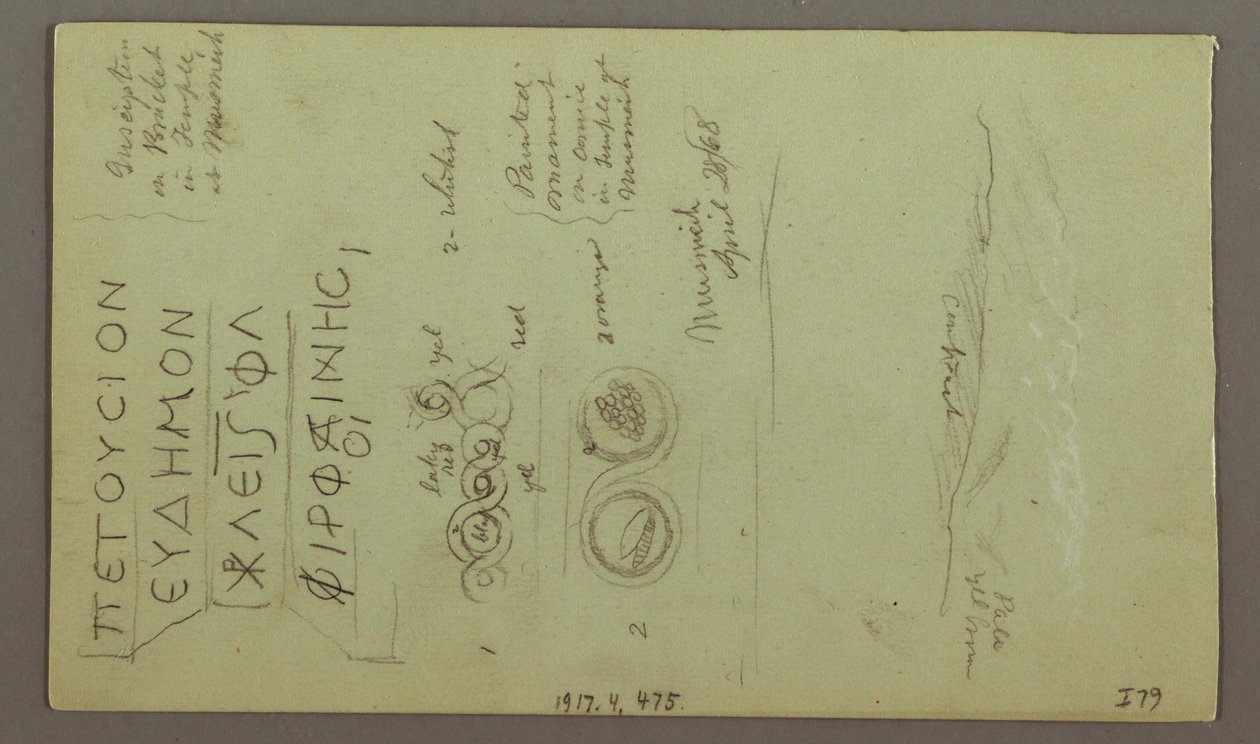 Kresba, Fasáda, pokud Parrelorium, 28. dubna 1868 od Frederic Edwin Church