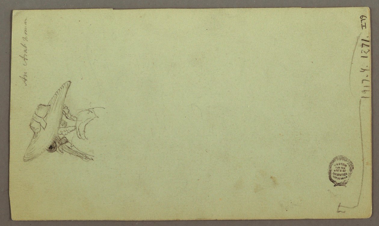Kresba, figurální studie, plachetnice, architektonické studie, pravděpodobně 1868 od Frederic Edwin Church