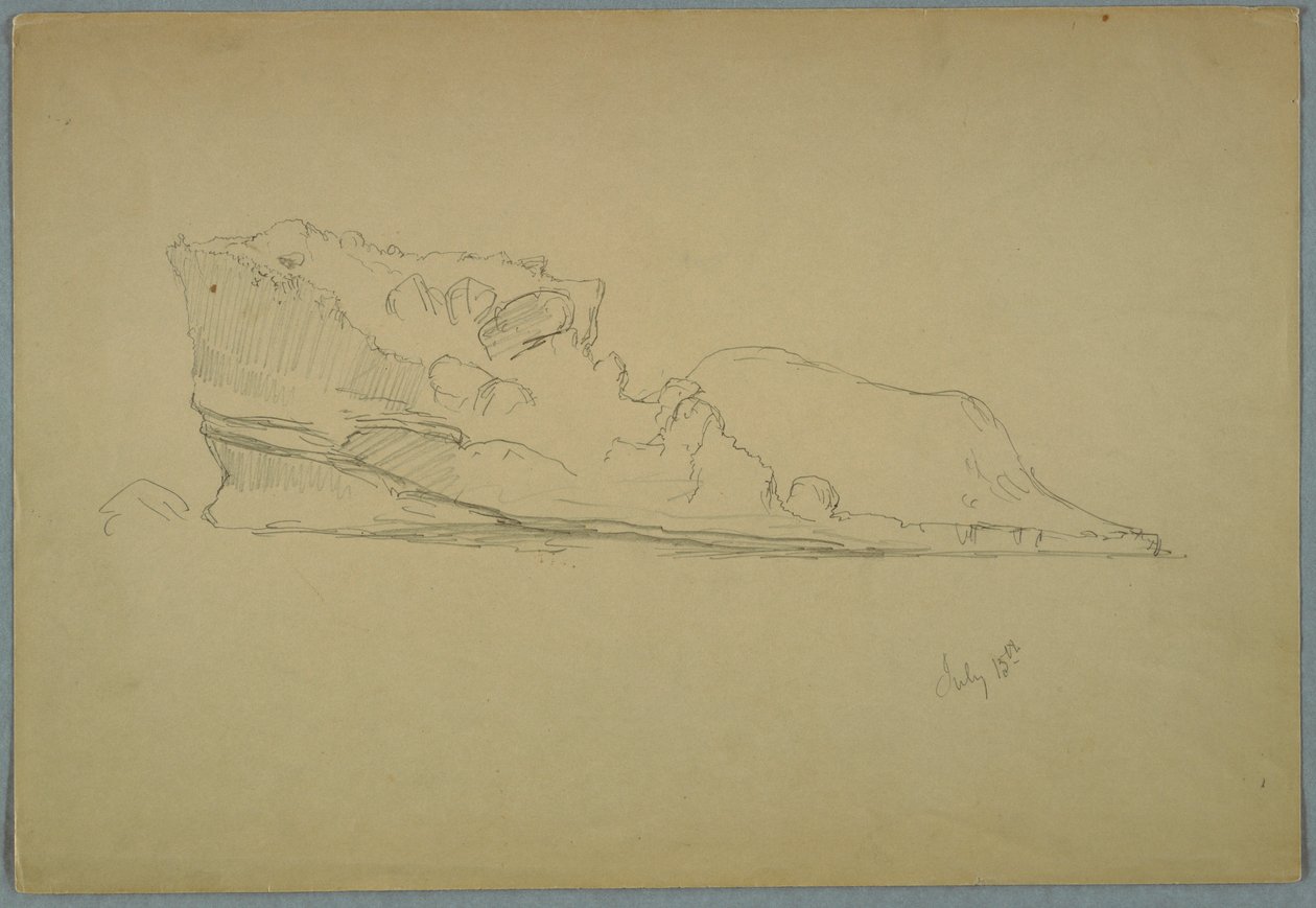 Kresba, plovoucí ledovec, 15. července 1859 od Frederic Edwin Church