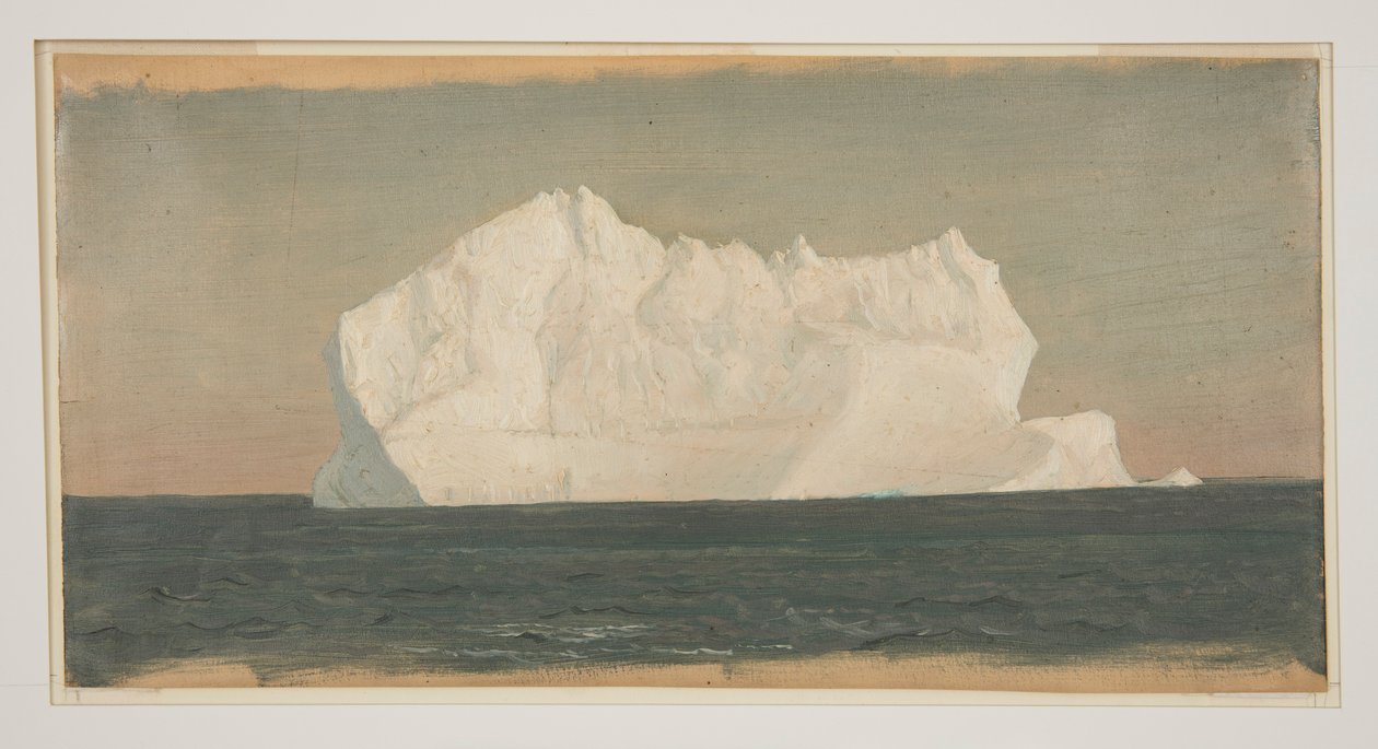 Kresba, plovoucí ledovec, červen nebo červenec 1859 od Frederic Edwin Church