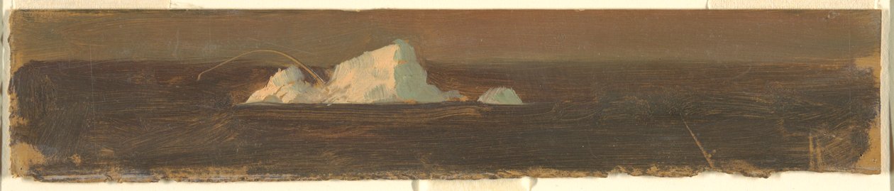 Kresba, Plovoucí ledovce, 1859 od Frederic Edwin Church
