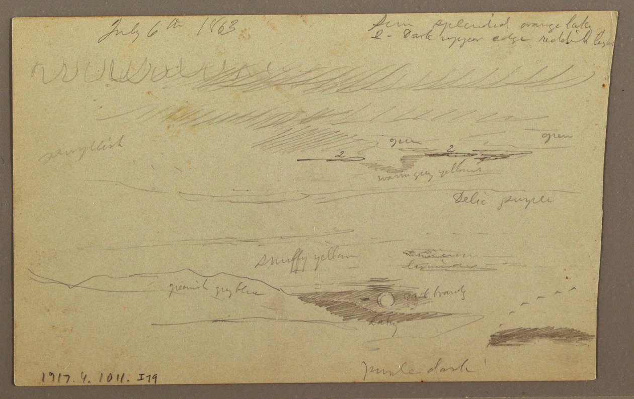 Kresba, Hudson Valley, 1863 od Frederic Edwin Church