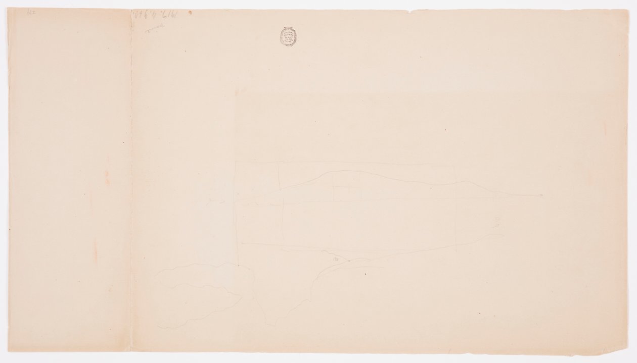 Kresba, jezero Millinocket, Maine, září 1878 od Frederic Edwin Church