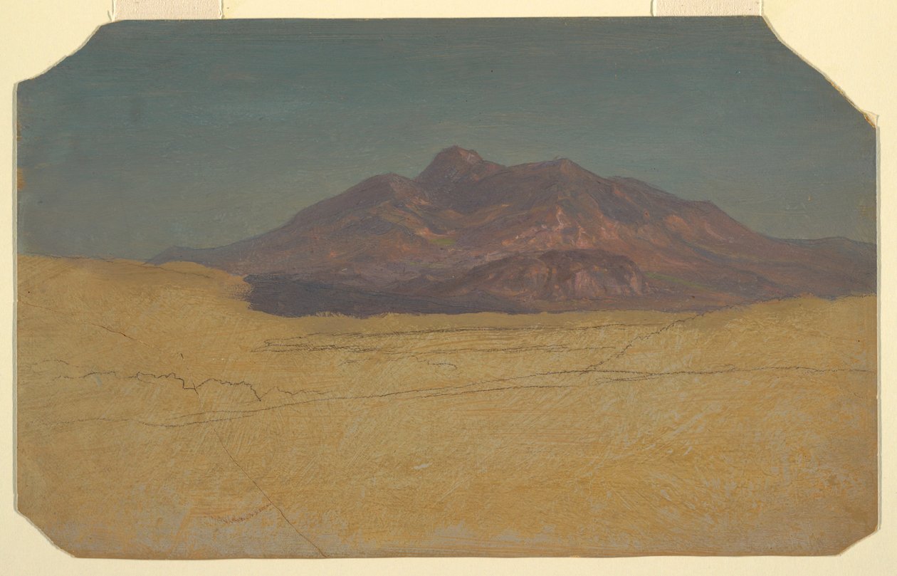 Kresba, Horská krajina, 1868 od Frederic Edwin Church