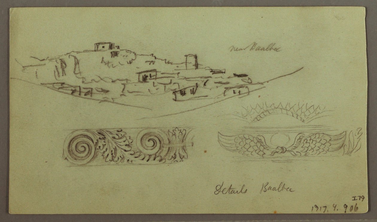 Kresba, Studie hor, 6. května 1868 od Frederic Edwin Church