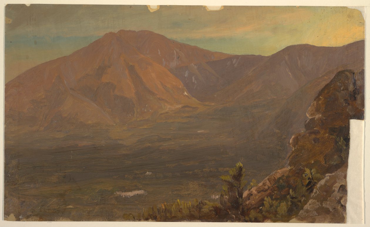 Kresba, hora Katahdin a Turner, 1860-78 od Frederic Edwin Church