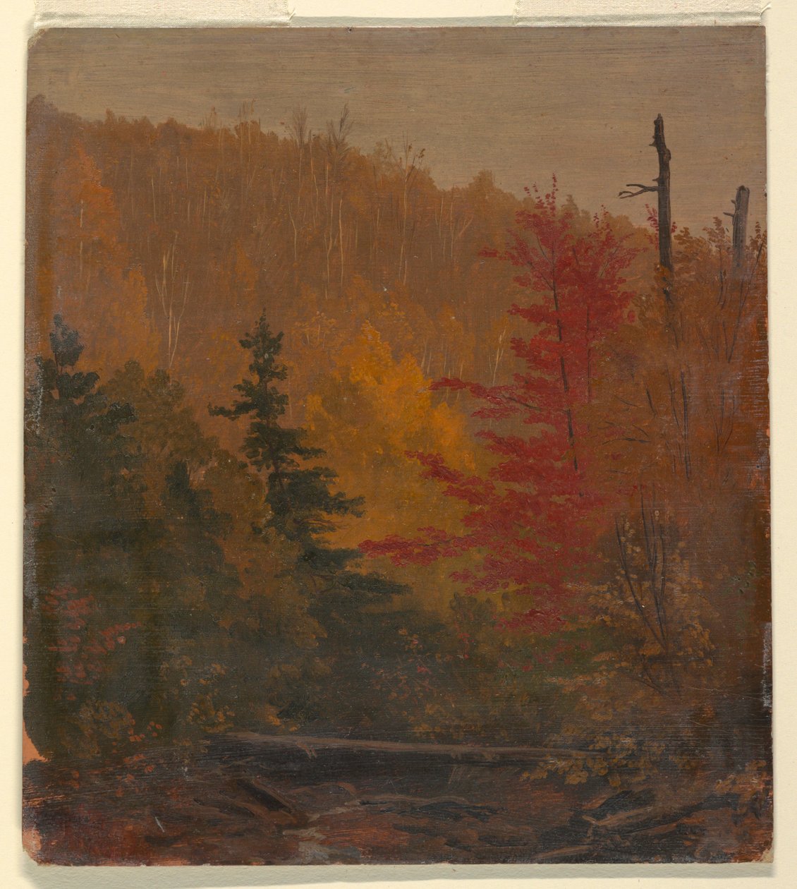 Kresba, pravděpodobně poblíž Katahdinu, podzim 1865-70 od Frederic Edwin Church