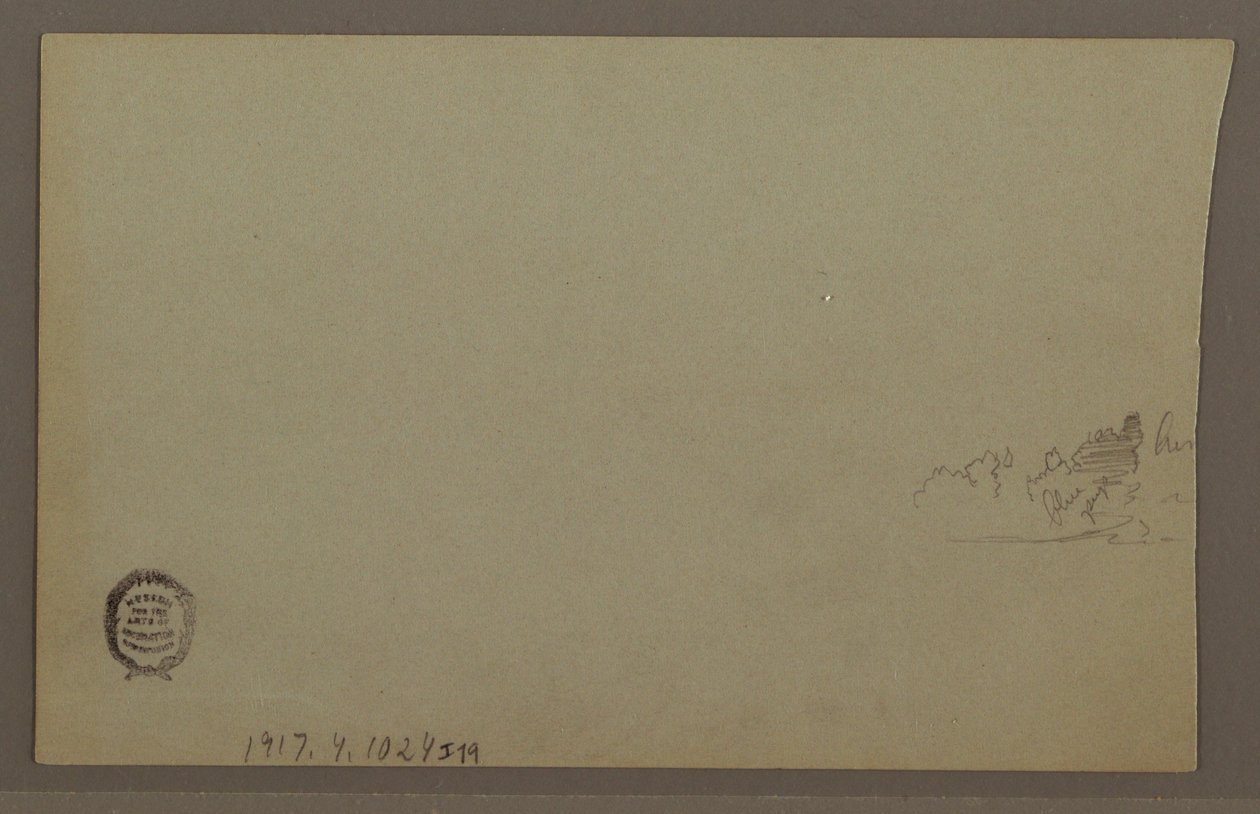 Kresba, západ slunce, pravděpodobně 60. léta 19. století od Frederic Edwin Church