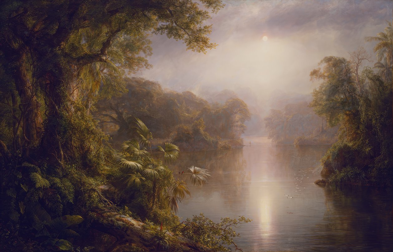 El Rio de Luz (Řeka světla) od Frederic Edwin Church