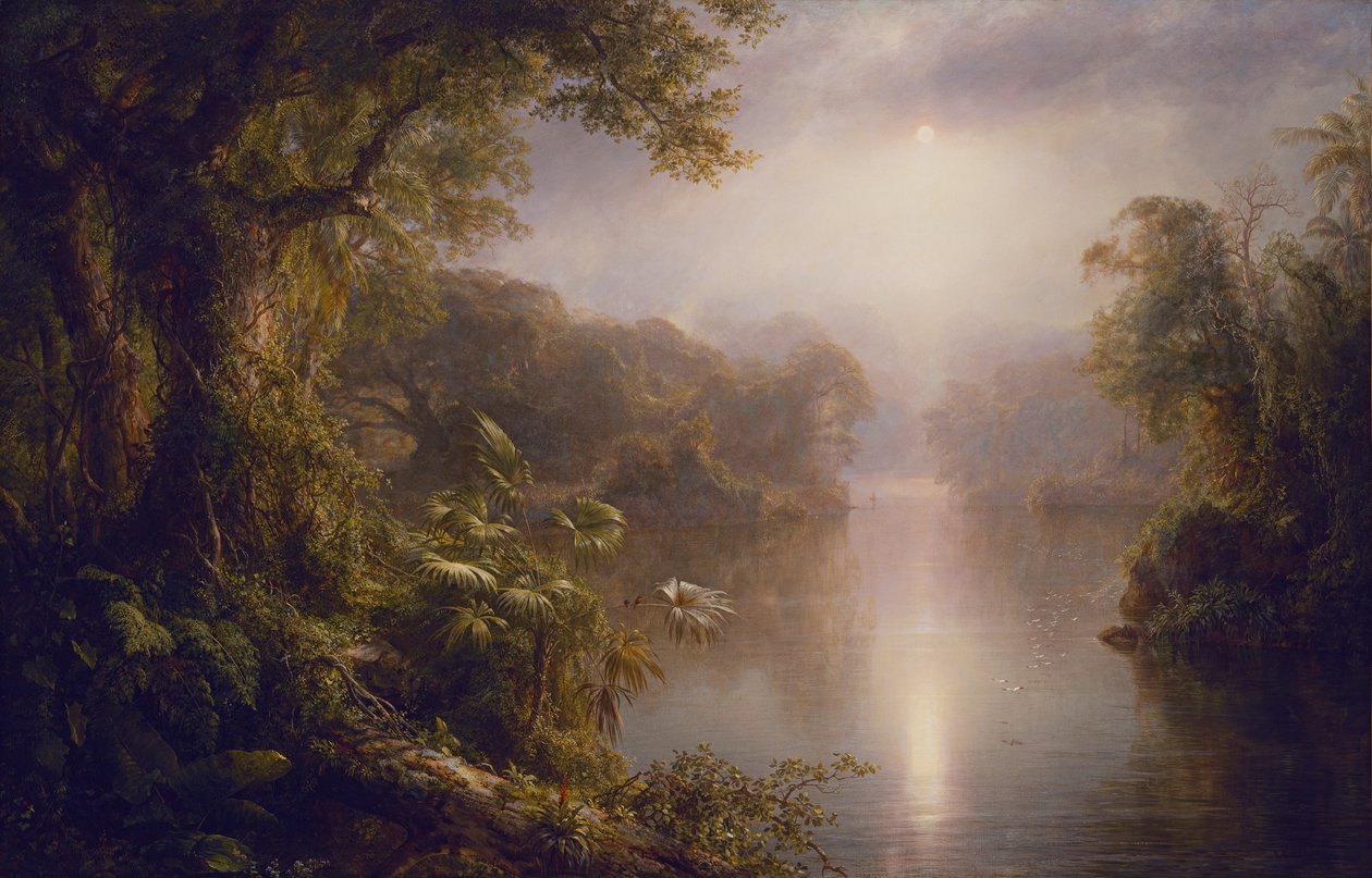 El Rio de Luz (Řeka světla) od Frederic Edwin Church