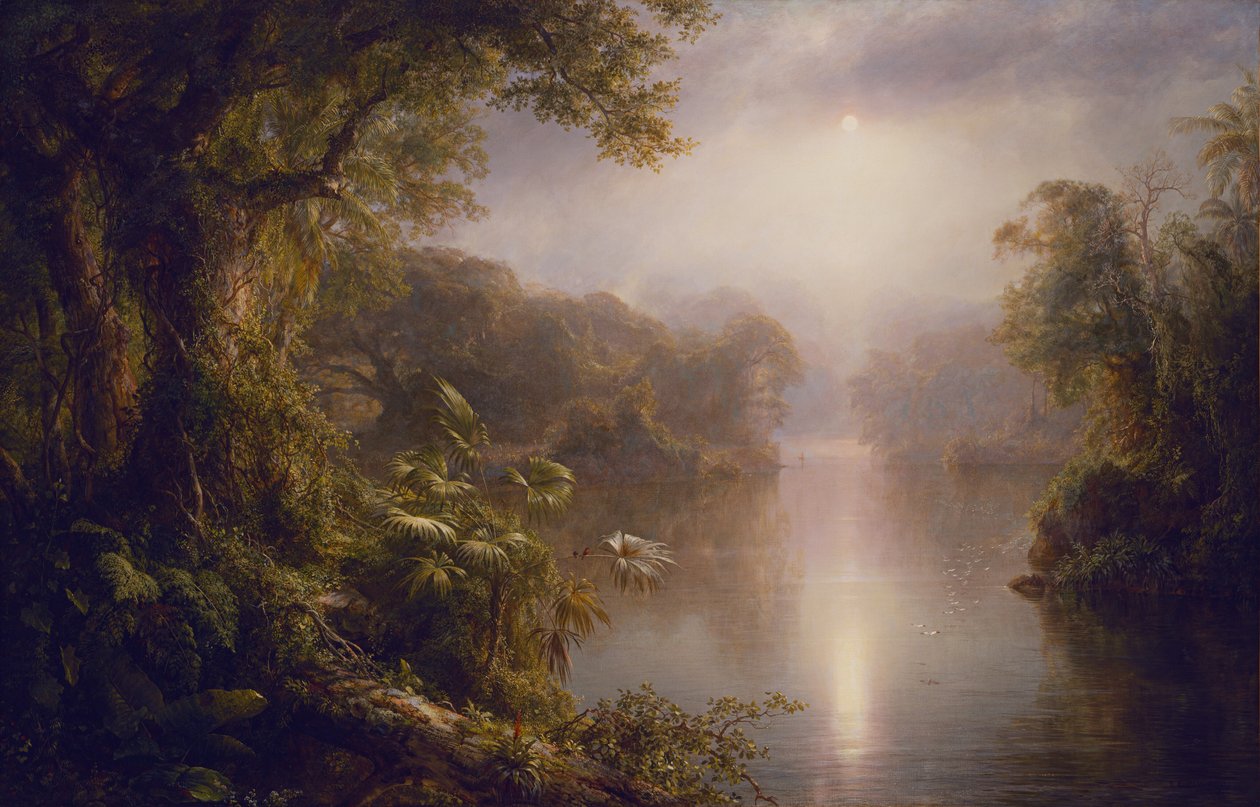 Řeka světla Řeka světla, 1877. od Frederic Edwin Church