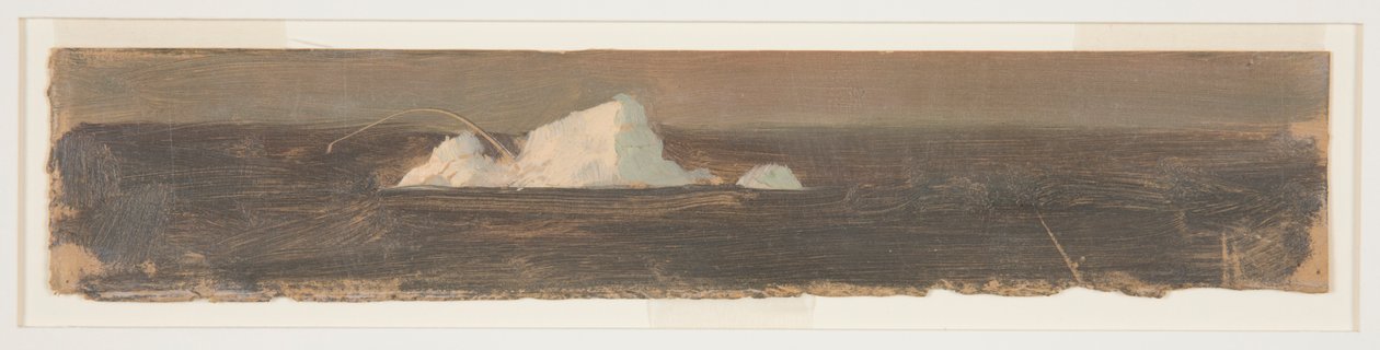 Plovoucí ledovce od Frederic Edwin Church