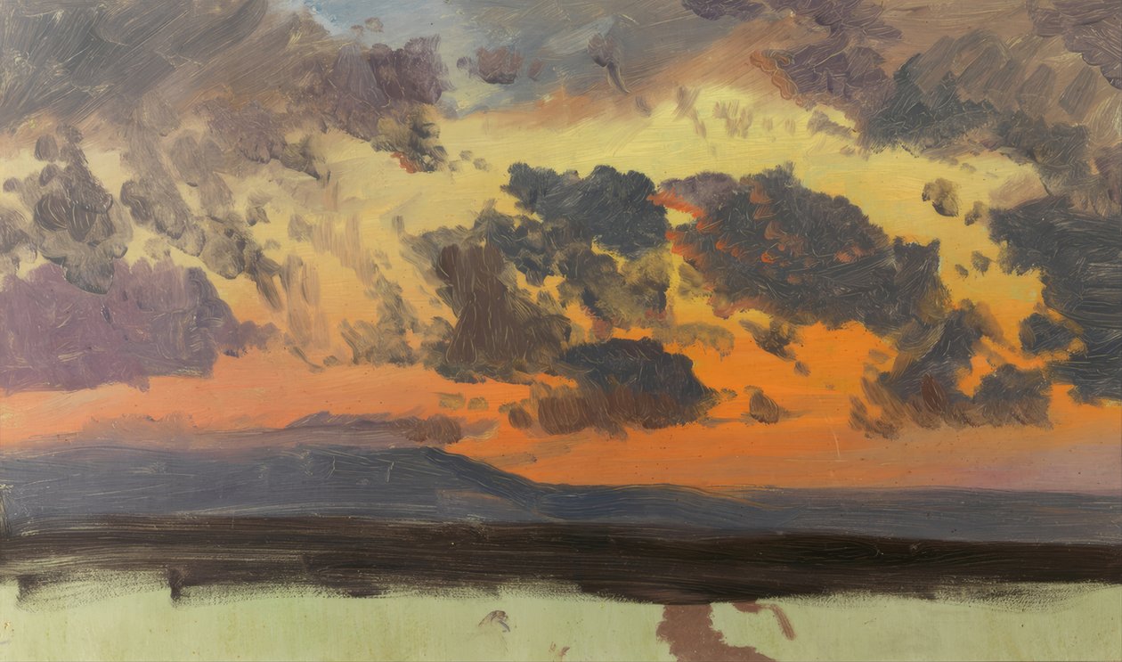Obloha při západu slunce, Jamajka, Západní Indie. od Frederic Edwin Church