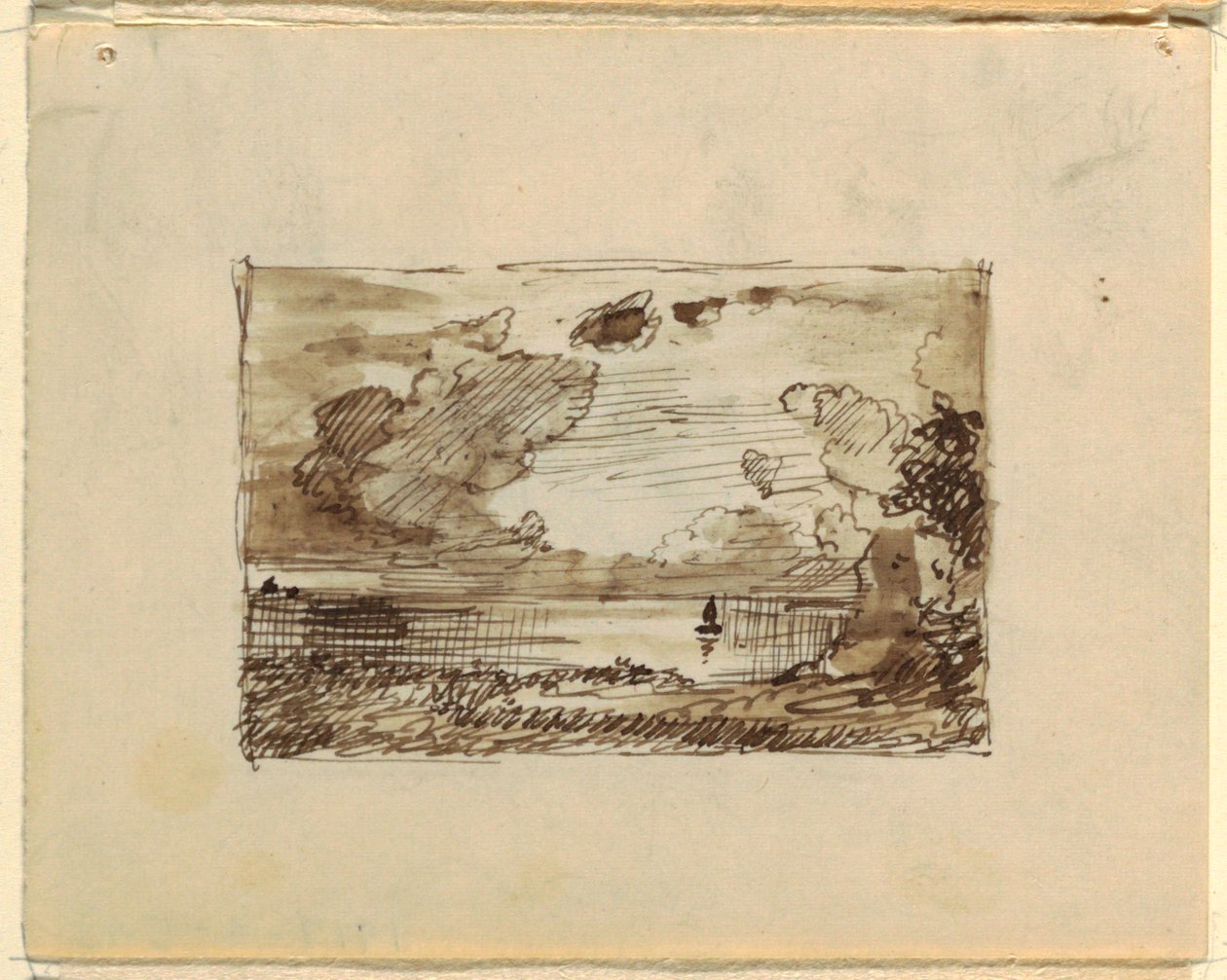 Imaginární krajina od Frederic Edwin Church