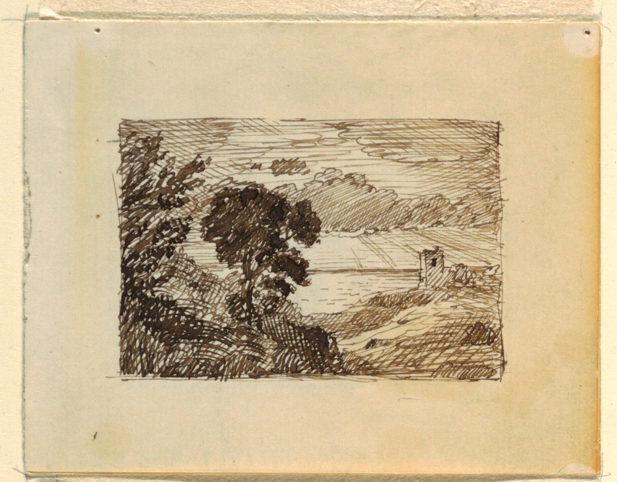 Imaginární krajina s od Frederic Edwin Church