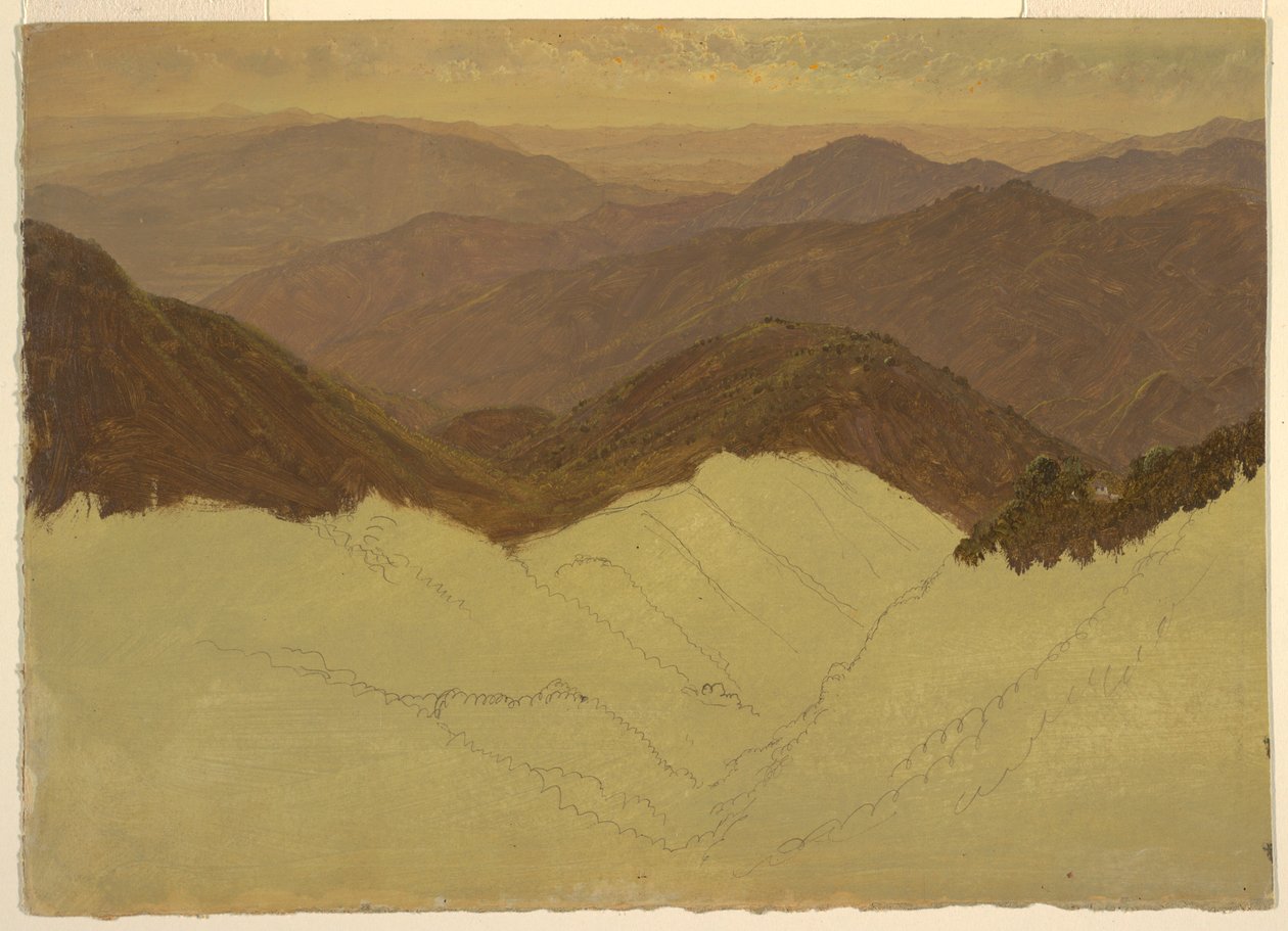 Krajina od Frederic Edwin Church