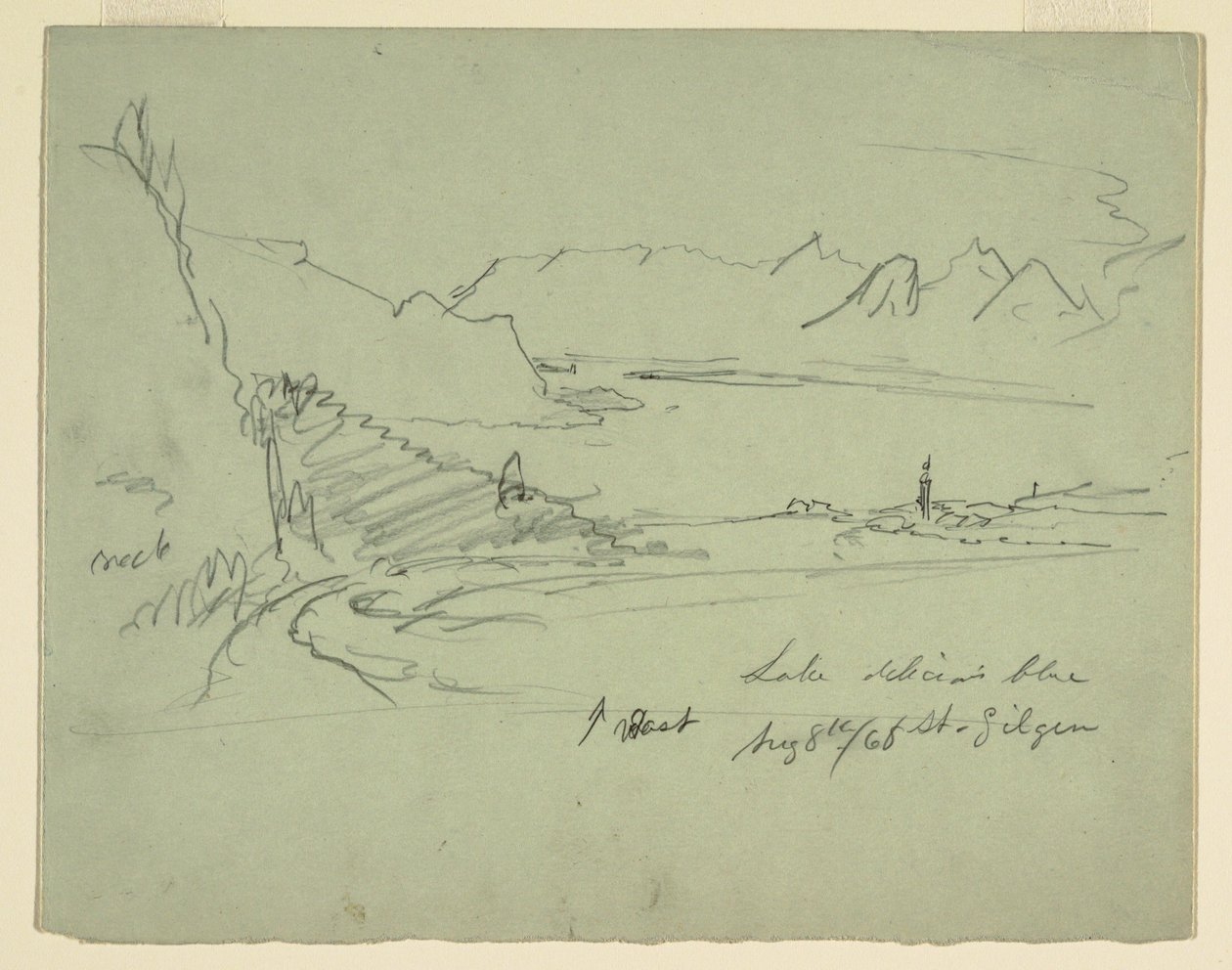 Krajina v Rakousku, 5. srpna 1868 od Frederic Edwin Church
