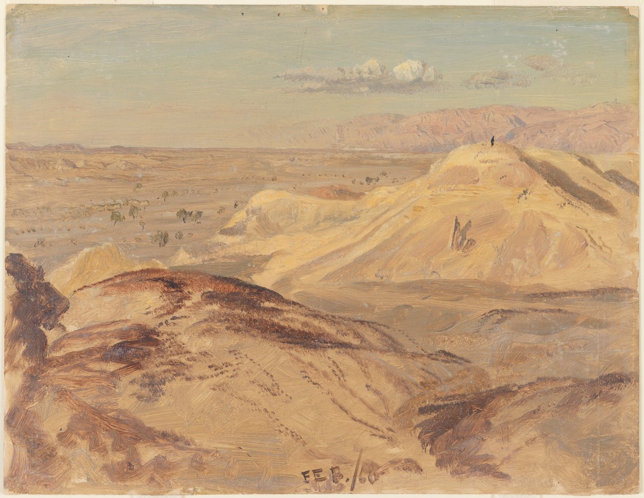 Krajina u Petry od Frederic Edwin Church