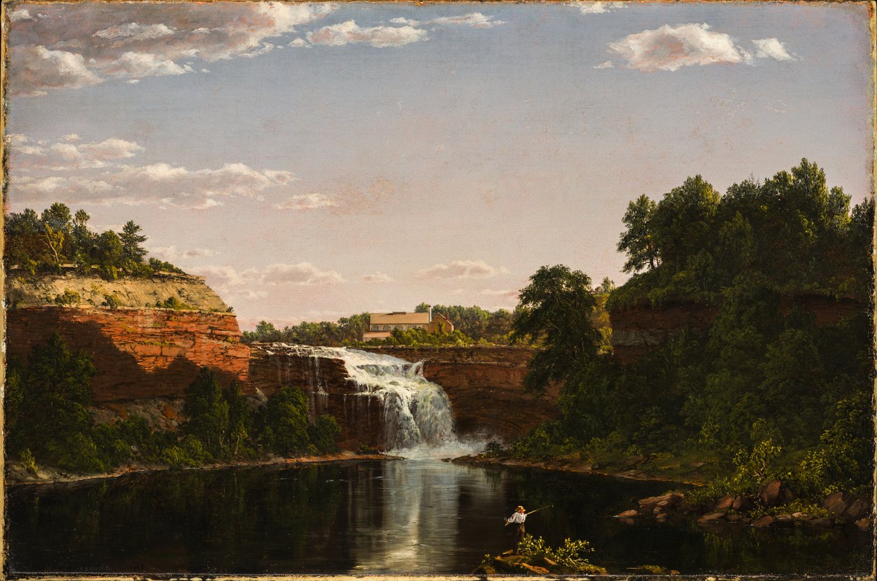 Lower Falls, Rochester od Frederic Edwin Church