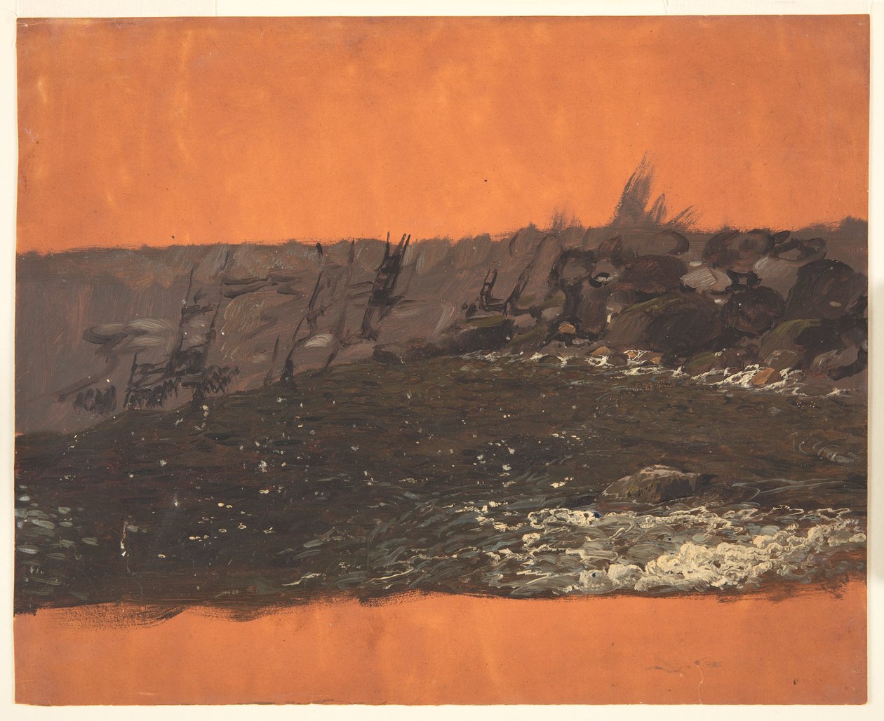Pobřeží Maine od Frederic Edwin Church